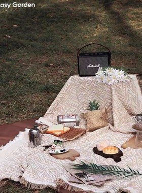 极速Apricot Color Sopring Outing Picnic Mat Set Autumn Outin