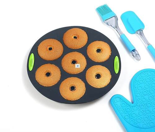 极速Silicon Bakewaroe Cake Mold Grade Baking Pans Round Cake