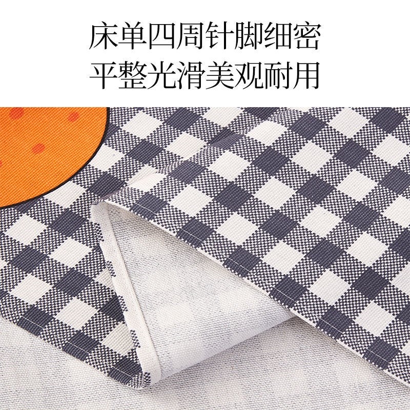极速大床单3米超大l纯棉纯棉老粗布炕单3.5米4米加厚防滑农村老家