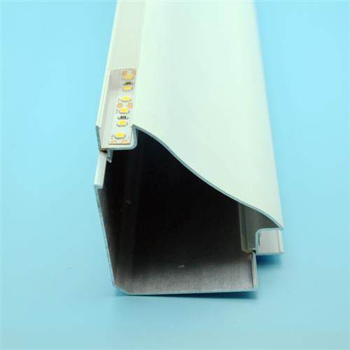 极速不吊顶免开槽k天花顶角线形灯带洗墙氛围反光灯槽石膏线发光