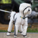新品 狗狗雨衣四脚全包防水v雨天小狗衣服泰迪比熊小型犬中型犬宠