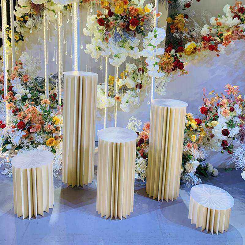 极速婚庆道具婚礼舞台 折纸圆柱三件套折柱N商场橱窗路引装饰布置,节庆用品/礼品,吊顶纱幔,淘宝优惠券,粉丝福利购,淘宝优惠卷