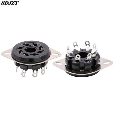 极速1PCS 8pin Octal Bakelite Tube Socket Base S8WPF For. CV1