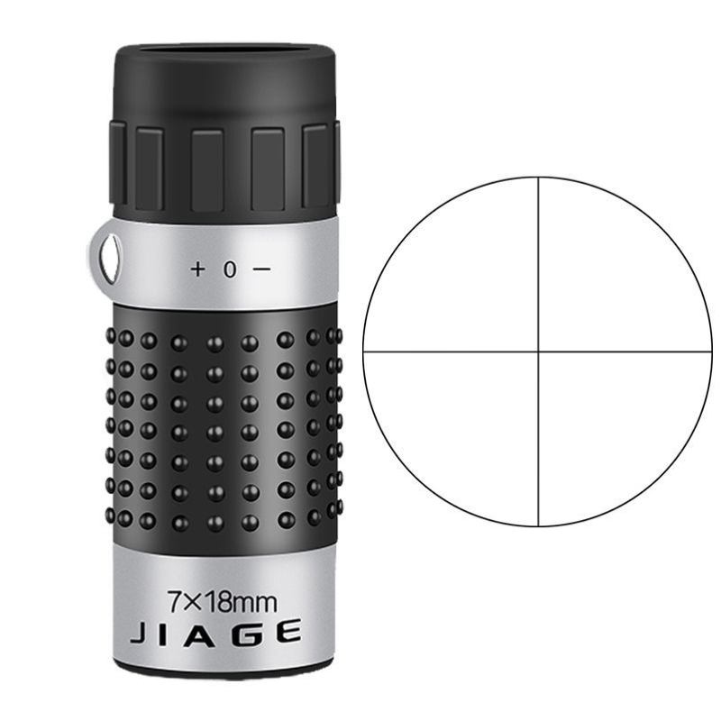 极速新一代【带测距坐标】单筒z望远镜7倍镜十字线手持便携式成人
