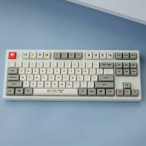 新品138 Keys Retro Computer Gameboy GXDA Keycaps For MX Swit
