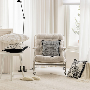 French sofa pillow case small fragrance light luxury pillow