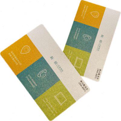 卡片冰白珠光名片印刷设计制作加急商务个性烫金圆角订做楼盘保险