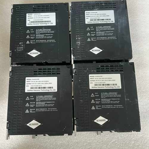 成色漂亮汇川驱动器SV640AS2R8I，4台，功能议价