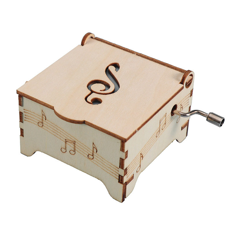 中小学生DIY手工创意带镜梳妆盒造型diy手摇八音盒科学实验材料包