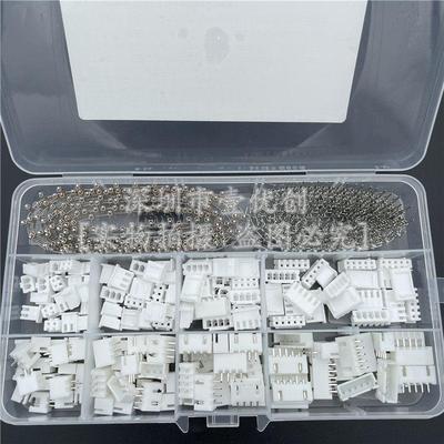 560Pcs杜邦Xh2.54端子座连接器组2P3P4P5P引脚座塑料外壳各20件