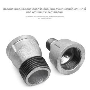 国标镀锌内外丝弯头dn25丝扣32玛钢1寸铸铁直接头20水管件4分6铁