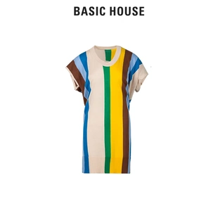 House Basic 百家好百搭時尚 短袖 BJ2067 針織衫 喵喵專屬