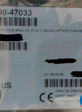 DELTA TAU控制器轴卡P/N:0190-47033