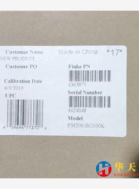 FLUKE 6270A PM200-BG100K 压力模块