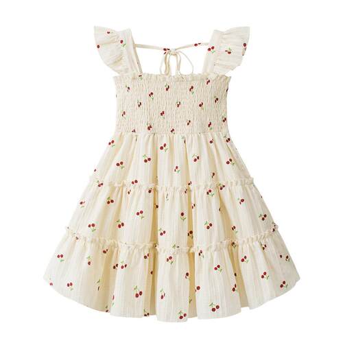 Kids Toddler Baby Girls Rainbow Dress Princess Sleeveless