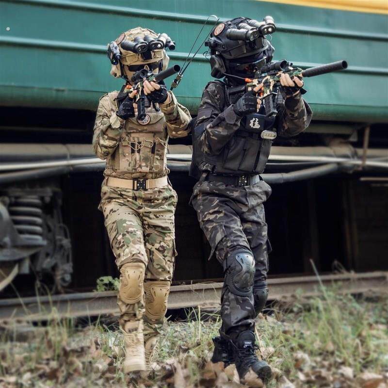 三角洲行动威龙套装全套装备特种兵作战服同款cos儿童的衣服装头