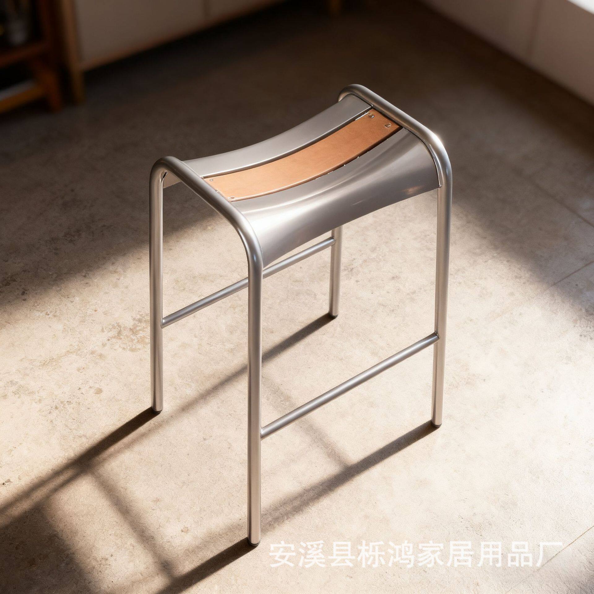 设计师款北欧极简吧台凳高端艺术感商用直销适配餐吧民宿酒店