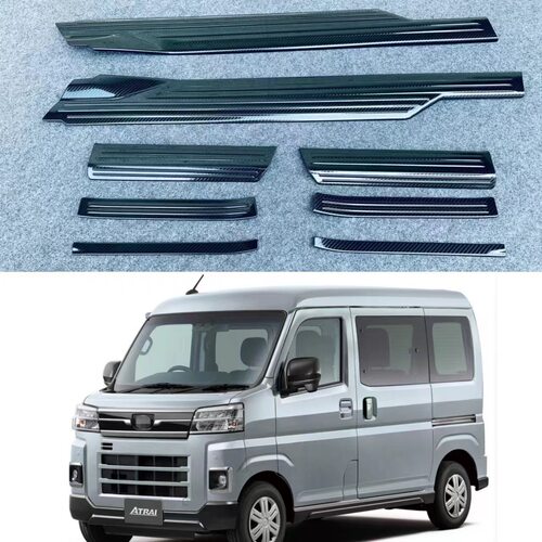 适用于21-23款大发AtraiS700S710门槛条车门脚踏板不锈钢保护贴