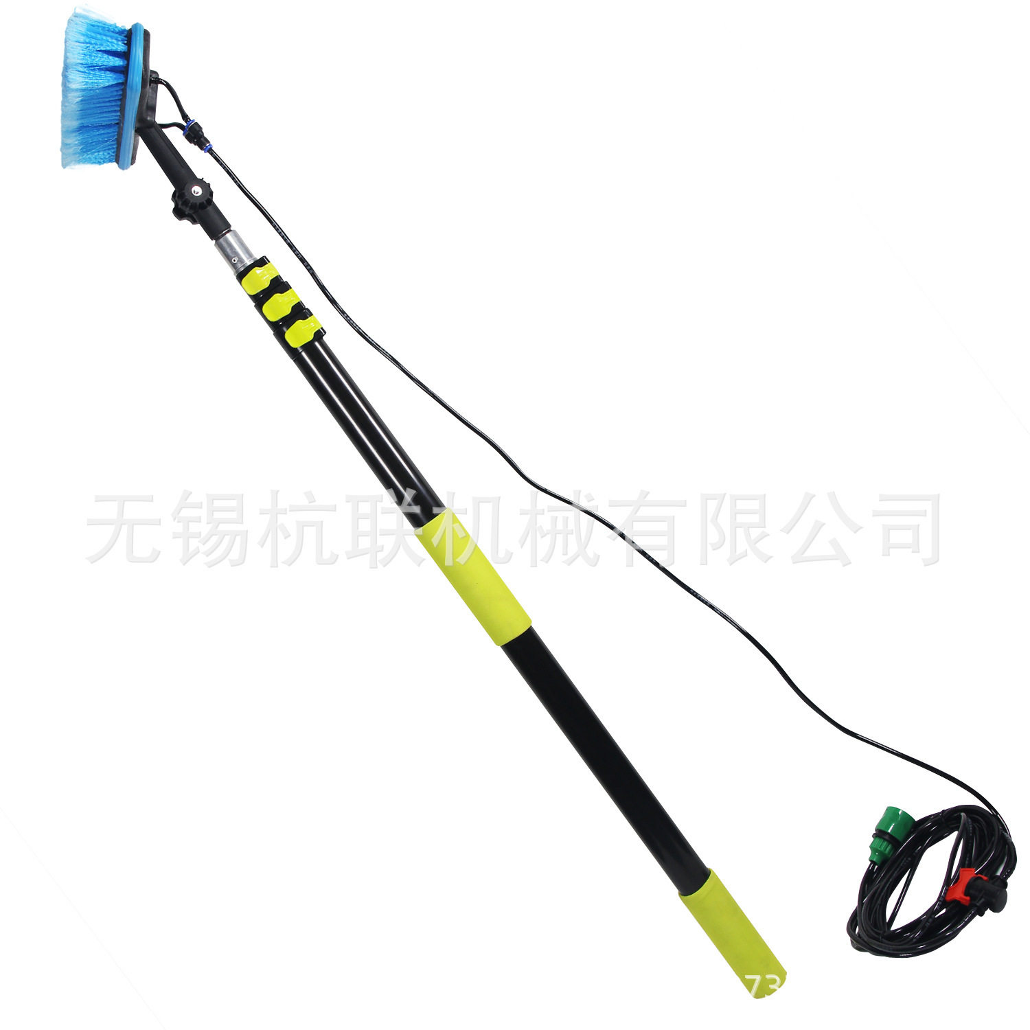 伸缩通水车刷可喷水玻璃清洁