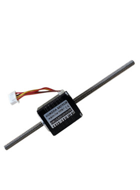 28贯通电机 导程4.8768 丝杆长150 NEMA11 贯通步进电机 活塞运动