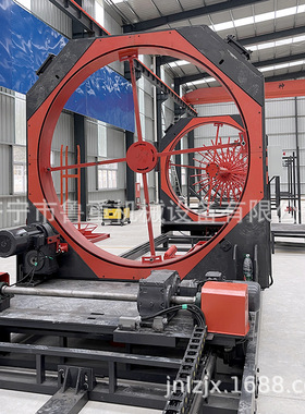 SJG2000数控钢筋笼滚焊机 2米自动钢筋滚笼焊机 钢筋笼成型机