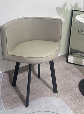 ?5DSU北欧简约洽谈椅子办公室售楼商用店铺休闲区会客接待椅子