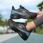 四季 健身鞋 男女跑步曳步舞鞋 牛霸道运动鞋 广场跳舞鞋 250056