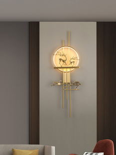 全铜壁灯现代简约客厅电视沙发背景墙壁灯创意卧室床头楼梯间壁灯