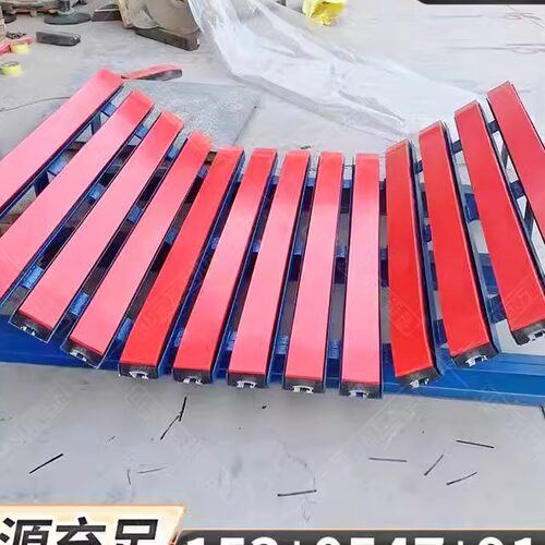 皮带缓冲床阻燃抗静电皮带机垫条聚氨酯重型输送机可调节缓冲床