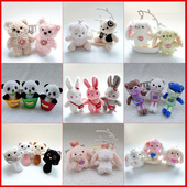 兔子毛绒玩偶挂件包包挂饰钥匙扣公仔可爱卡通小兔子娃娃厂家批发