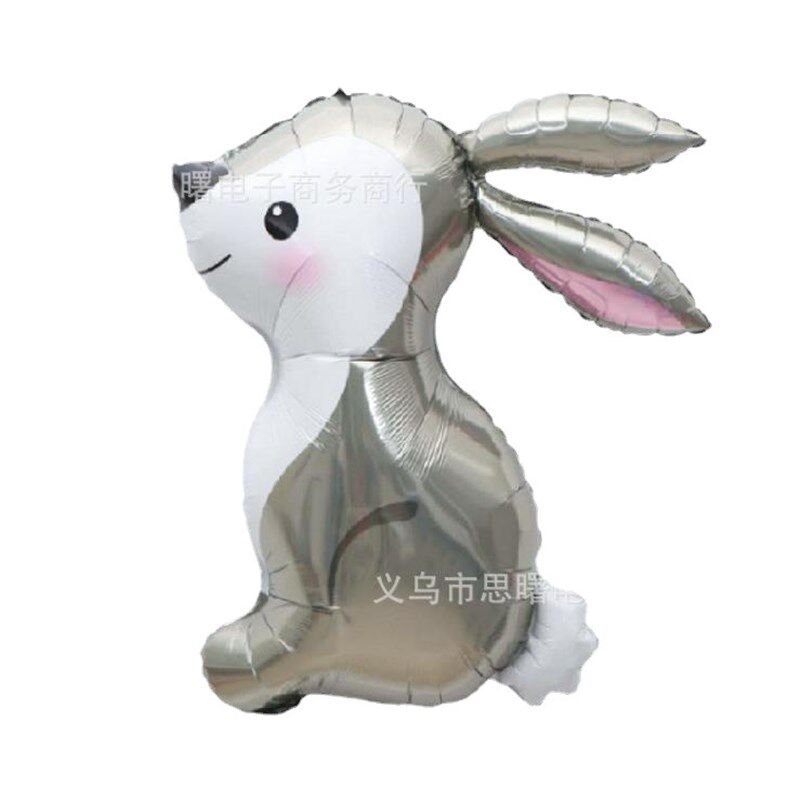 极速Easter party decoration bunny egg pullM flag spiral pend