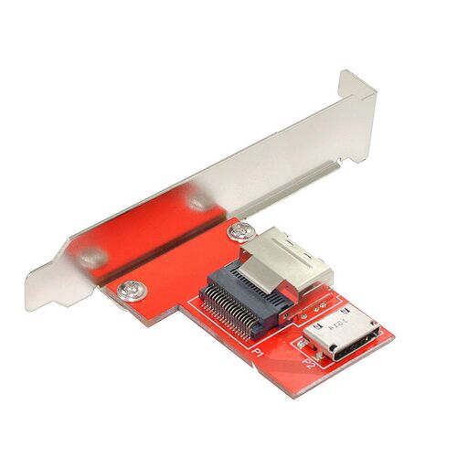 极速FVaH PCI-E 4.0转接卡内置8611 8654 SFF-8643对SFF-8087互转