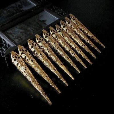 极速古装古代指甲套假长t护甲套宫廷如懿传同款嫔妃古风皇后清朝