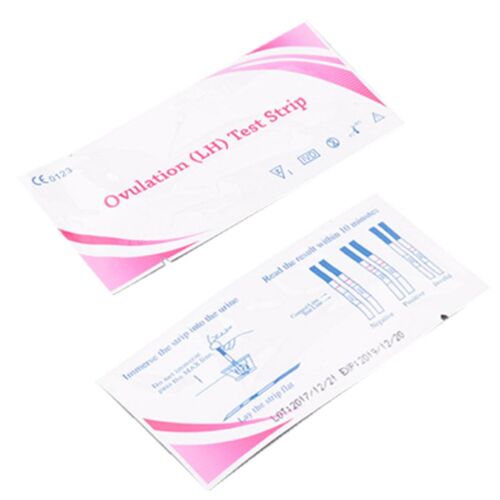 极速20Pcs LH Ovulation Testw Strips Ovulation Urine Test Kit