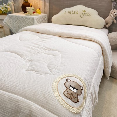 极速李官奇e儿童大豆纤维小被子婴儿春秋被芯幼儿园宝宝冬季小棉