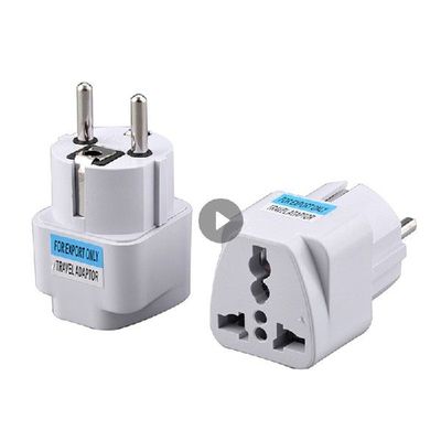 极速EU Travel Adapter EU Plug Adapter Universal MultXifuncti