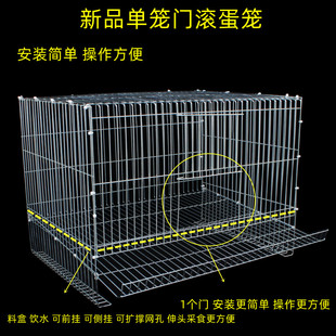 极速鹌鹑产蛋笼养殖笼q鹌鹑笼自动滚蛋下蛋笼子芦丁鸡滚蛋笼养殖