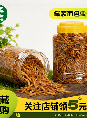 仓鼠鹦鹉乌龟高蛋白零食面包虫干