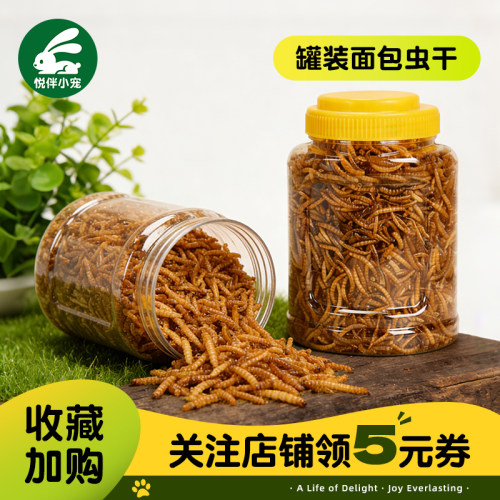 仓鼠鹦鹉乌龟高蛋白零食面包虫干