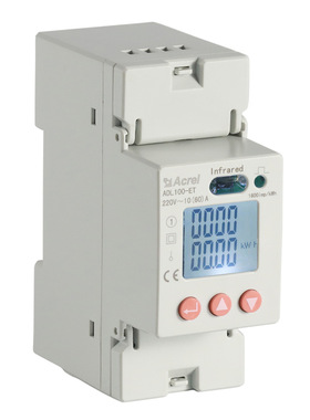 安科瑞单相多功能导轨电能表DDSD1352红外通讯 空调计费脉冲电表