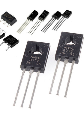 全新 2SB772-P TO-126/92L直插小功率晶体管 TO-252/89贴片三极管