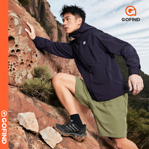 马拉松户外跑步服防风防水登山服