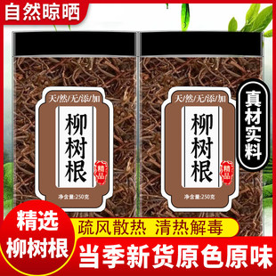 柳树根须中药材正品柳树绒根500g克杨柳须水柳须柳树根干货泡水喝