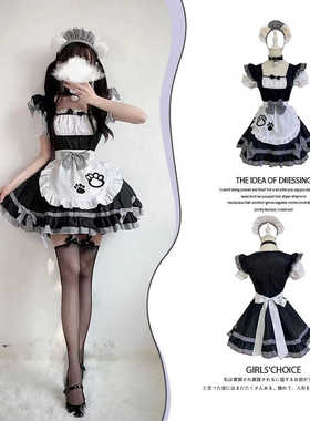 WANY[喵喵女仆]大码女仆装可爱猫耳女仆制服cosplay角色扮演服装