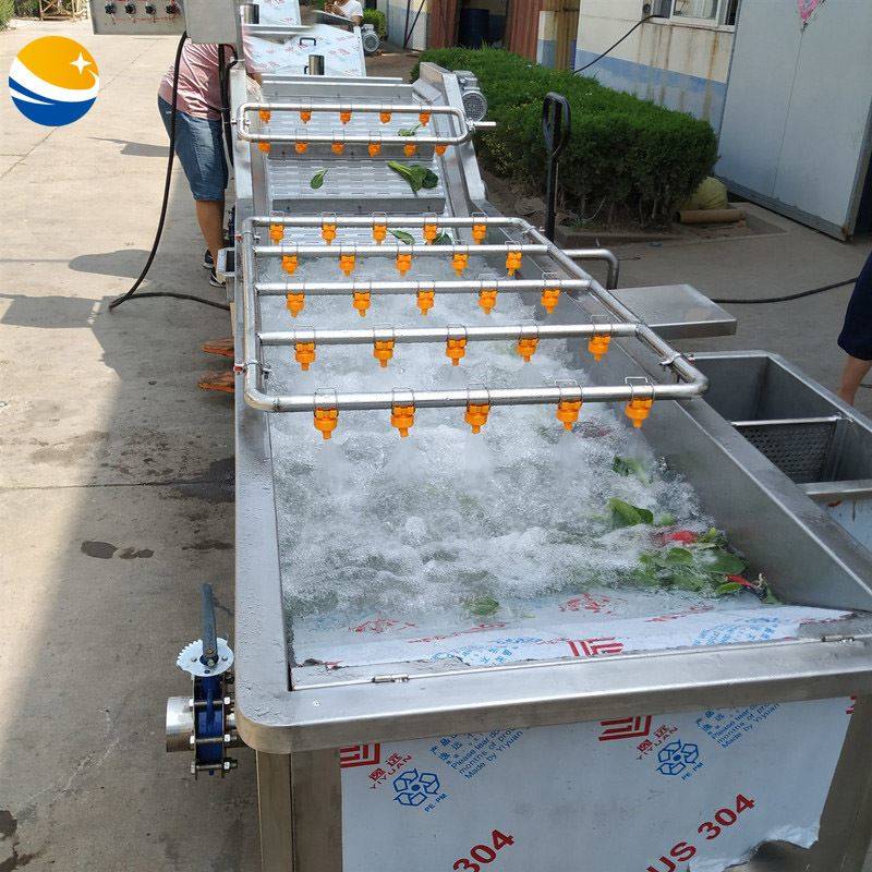 芦荟清洗机 臭氧去农残有机蔬菜清洗机 全自动中央厨房涡流洗菜机