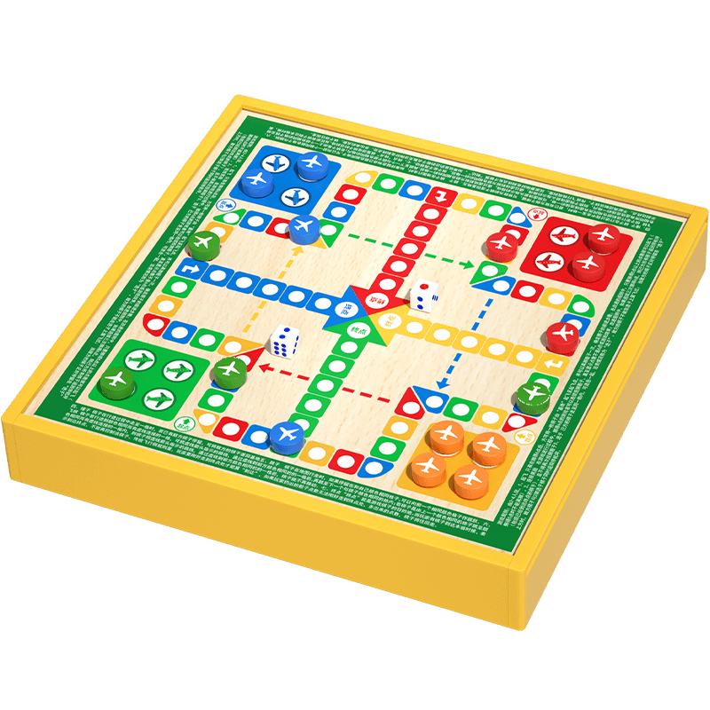 男孩益智玩具飞行棋多合一