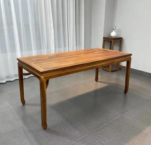 南美胡桃木马蹄桌泡茶桌