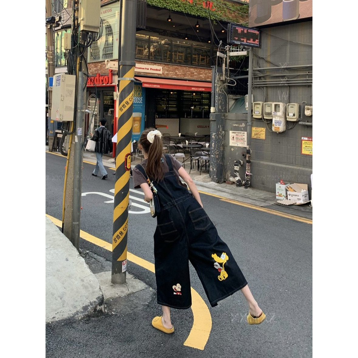 韩国东大门夏季新款美式