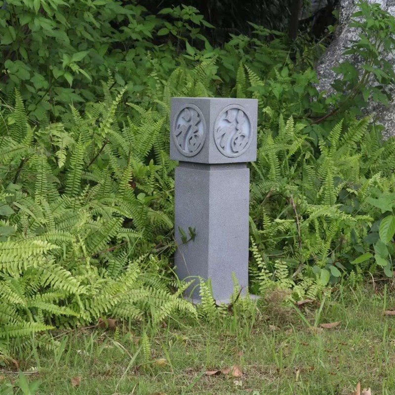 户外防水仿石树脂k灯公园别墅景观庭院灯围墙柱头灯中式复古草坪