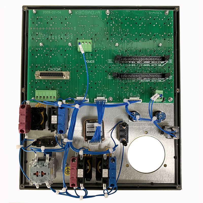 全功能数控车床用发那科系统机床操作面板KB09A0HCSJ-HQ控制按键